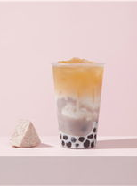 奶茶因子,简约清新PPT模板，打造时尚述职报告